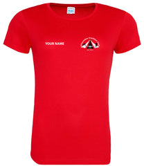 JC005GTC - Glenrothes Triathlon Club -  Ladies Fit Cool T-Shirt