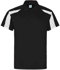 JC043 Jet Black-Arctic White Front
