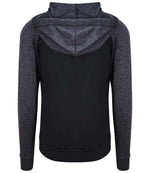 JC057 Black/Black Slate Melange Back