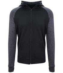 JC057 Black/Black Slate Melange Front