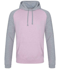 JH009 Baby Pink/Heather Grey Front