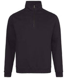 JH046 -AWDis Sophomore Zip Neck Sweatshirt