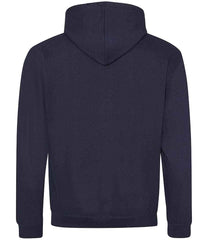 JH053 New French Navy/Heather Grey Back