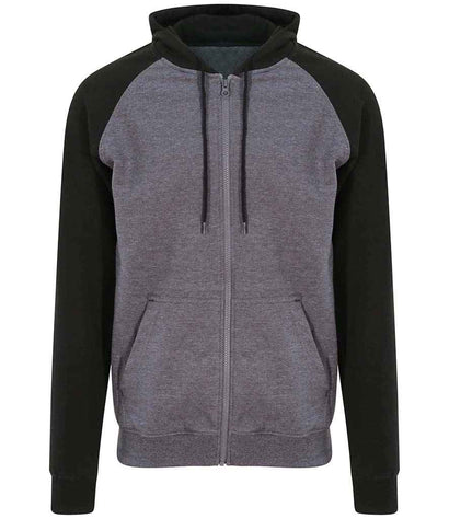 JH063 Charcoal/Jet Black Front