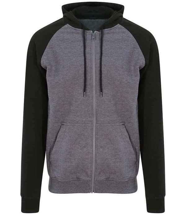 JH063 Charcoal/Jet Black Front