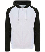 JH063 Heather Grey/Jet Black Front