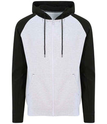 JH063 Heather Grey/Jet Black Front