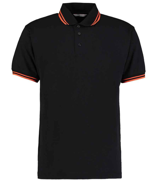 K409 Black-Orange Front