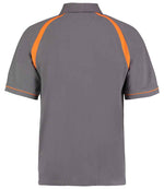 K615 Charcoal-Orange Back