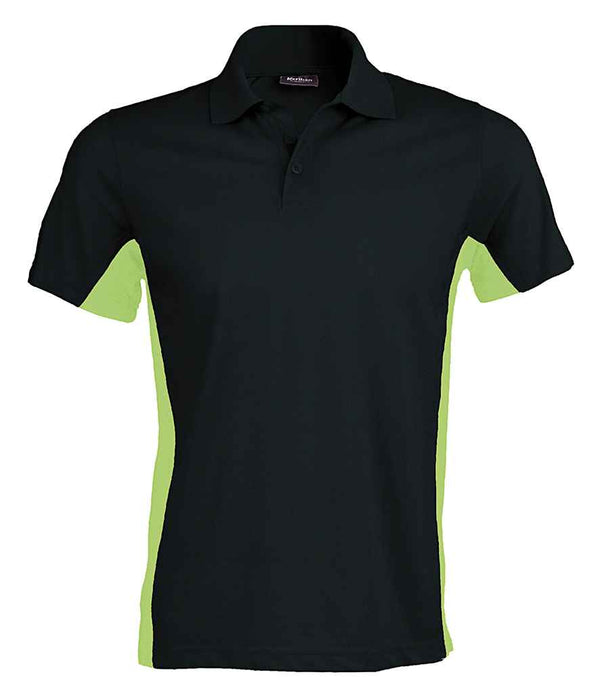 KB232 Black-Lime Green Front