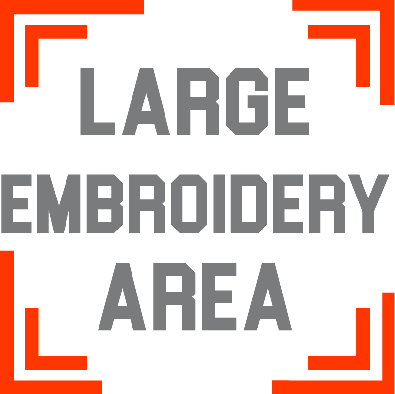 Embroidery Area - Front - Large