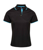 PR619 Black-Turquoise Blue Front