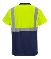 PW062 Yellow-Navy Back