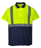 PW062 - Hi-Vis Two Tone Polo Shirt