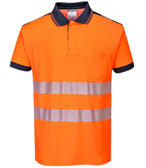 PW1003 Orange-Black Front