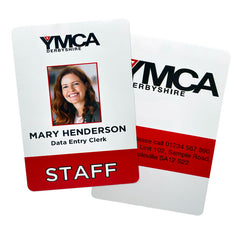 Photo ID Badges - Double Sided - Portrait