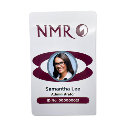 Photo ID Badges - Single Sided - Portrait