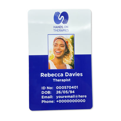 Photo ID Badges - Single Sided - Portrait