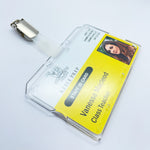 Enclosed ID Badge Holder - Landscape