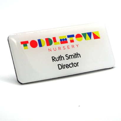 Premium Name Badges - Rectangular