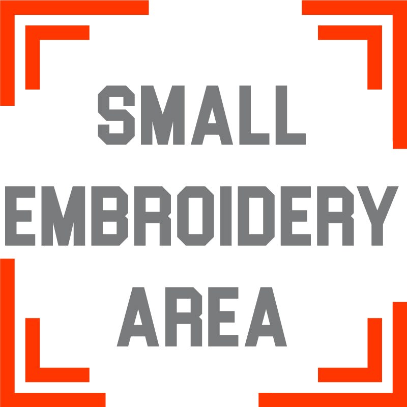 Embroidery Area - Front - Small - 1 logo