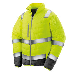Hi-Vis Safeguard Soft Padded Safety Jacket