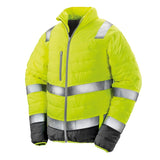 Hi-Vis Safeguard Soft Padded Safety Jacket