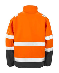 Hi-Vis Safeguard Safety Softshell Jacket