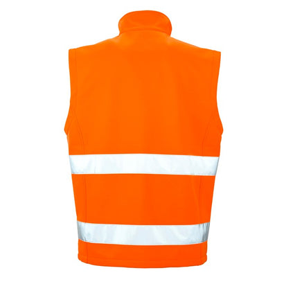 Hi-Vis Safety Softshell Gilet