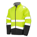 Hi-Vis Safeguard Safety Softshell Jacket