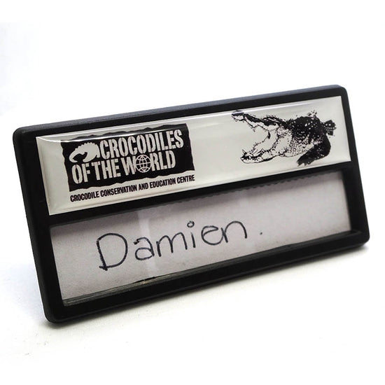 Reusable Name Badges - Window Insert