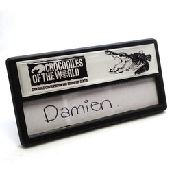 Reusable Name Badges