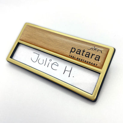 Reusable Name Badges