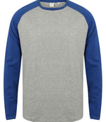 SF271 Heather Grey/Royal Front