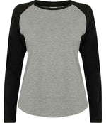SK271 Heather Grey/Black Front