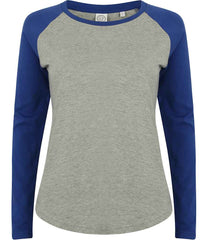 SK271 Heather Grey/Royal Front