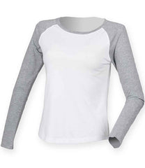 SK271 White/Heather Grey Front