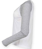 SK271 White/Heather Grey Left