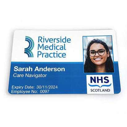 Photo ID Badges - Single Sided - Landscape