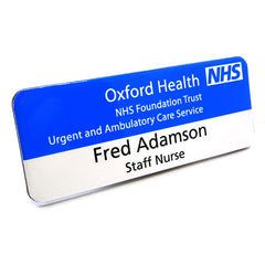NHS Printed Staff Name Badge