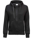 T5436 - Ladies Fashion Zip Hooded Sweatshirt