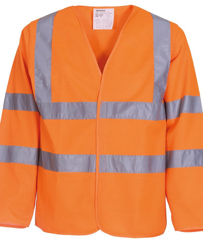 Long Sleeve Hi-Vis Waistcoat