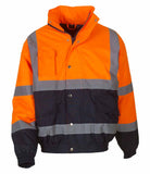 Two Tone Hi-Vis Bomber Jacket