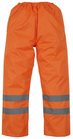 Hi-Vis Railway Waterproof Overtrousers